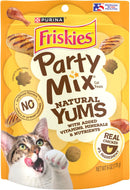 Purina Friskies Party Mix Natural Yums with Real Chicken Flavor Crunchy Cat Treats - 6-oz - Cat Treats 2