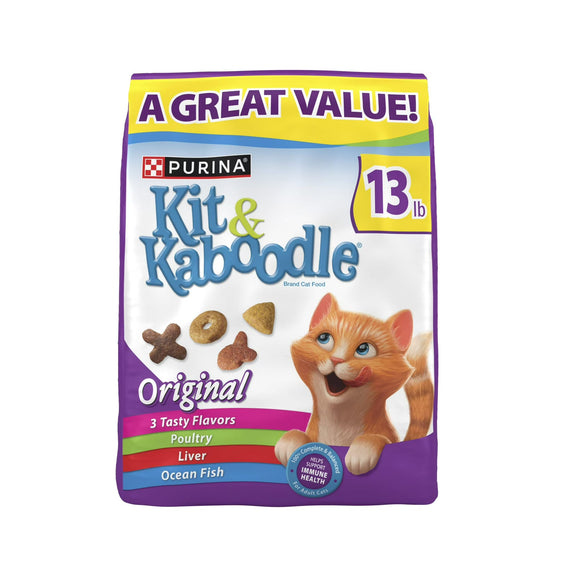 Purina Kit & Kaboodle Dry Cat Food - 13 lbs - Cat Food 1