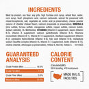 Purina Moist & Meaty Burger with Cheddar Cheese Flavor Dry Dog Food 6-oz case of 12 - Dog Food 5