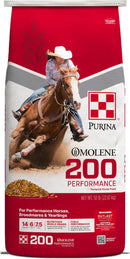 Purina Omolene 200 Performance Horse Feed 50-lb - Horse Feed & Treats 1