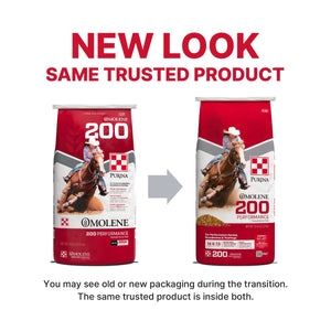 Purina Omolene 200 Performance Horse Feed 50-lb - Horse Feed & Treats 2