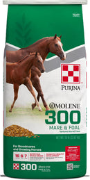 Purina Omolene 300 Mare & Foal Horse Feed 50-lb - Horse Feed & Treats 1
