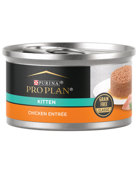 Purina Pro Plan Classic Chicken Grain-Free Kitten Entree Canned Cat Food