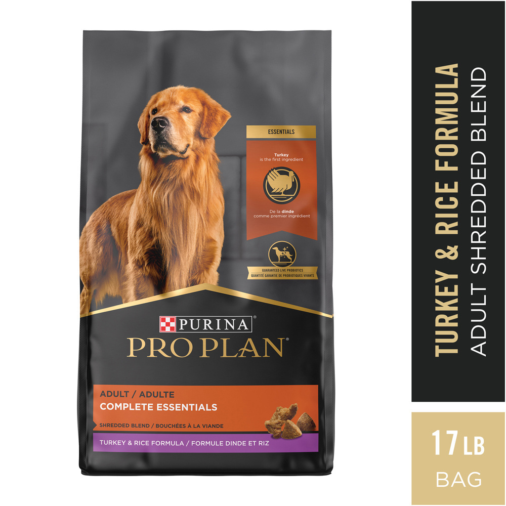 Purina Pro Plan Essentials Shredded Blend Turkey & Rice