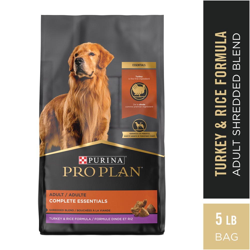 Purina Pro Plan Essentials Shredded Blend Turkey & Rice