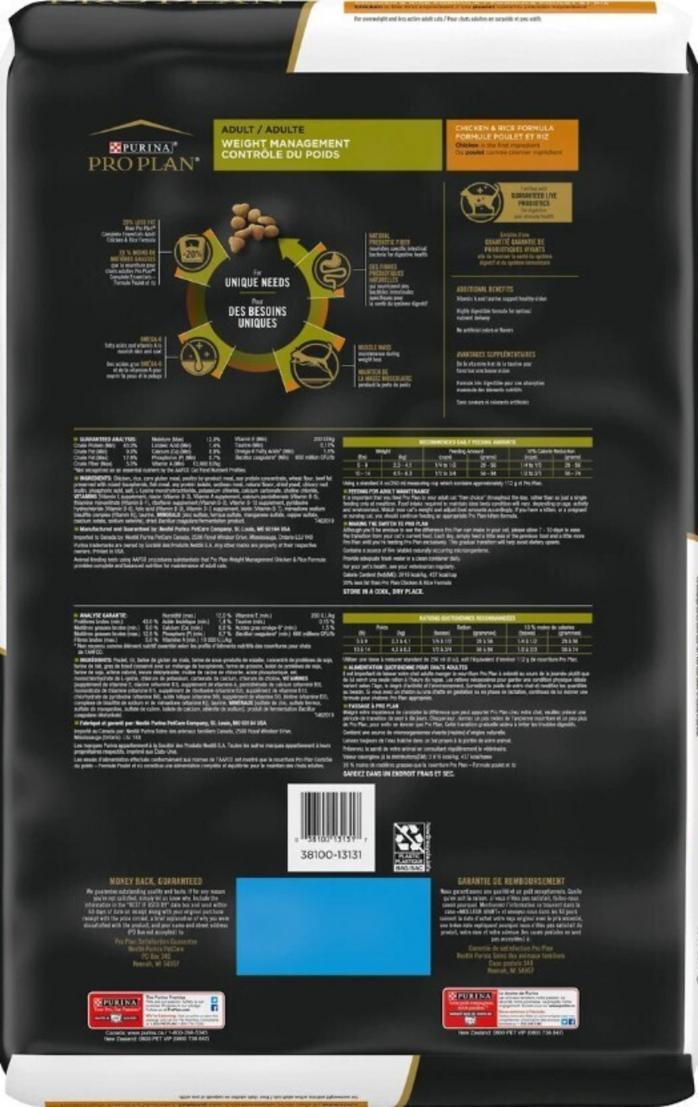 Purina Pro Plan Focus Weight Management Chicken & Rice