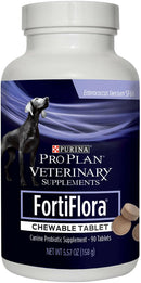 Purina Pro Plan FortiFlora Canine Probiotic Chewable Tablets for Dogs - 90 Tablets