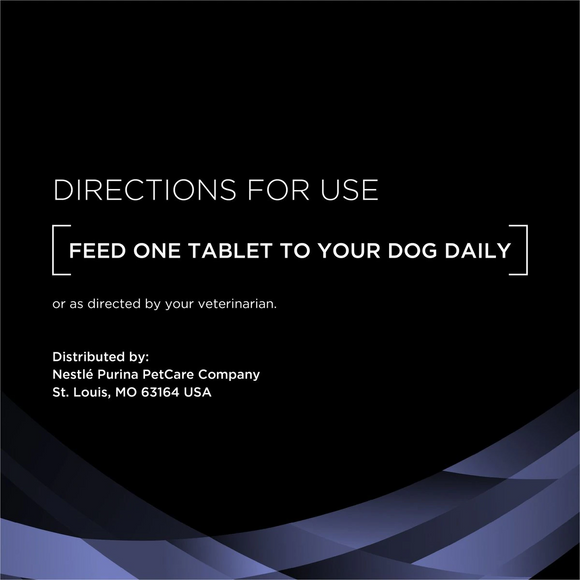 directions to use purina pro plan fortiflora for dogs