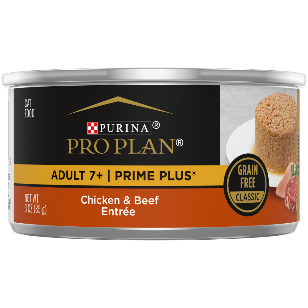 Purina Pro Plan Prime Plus 7+ Chicken & Beef Entree Classic