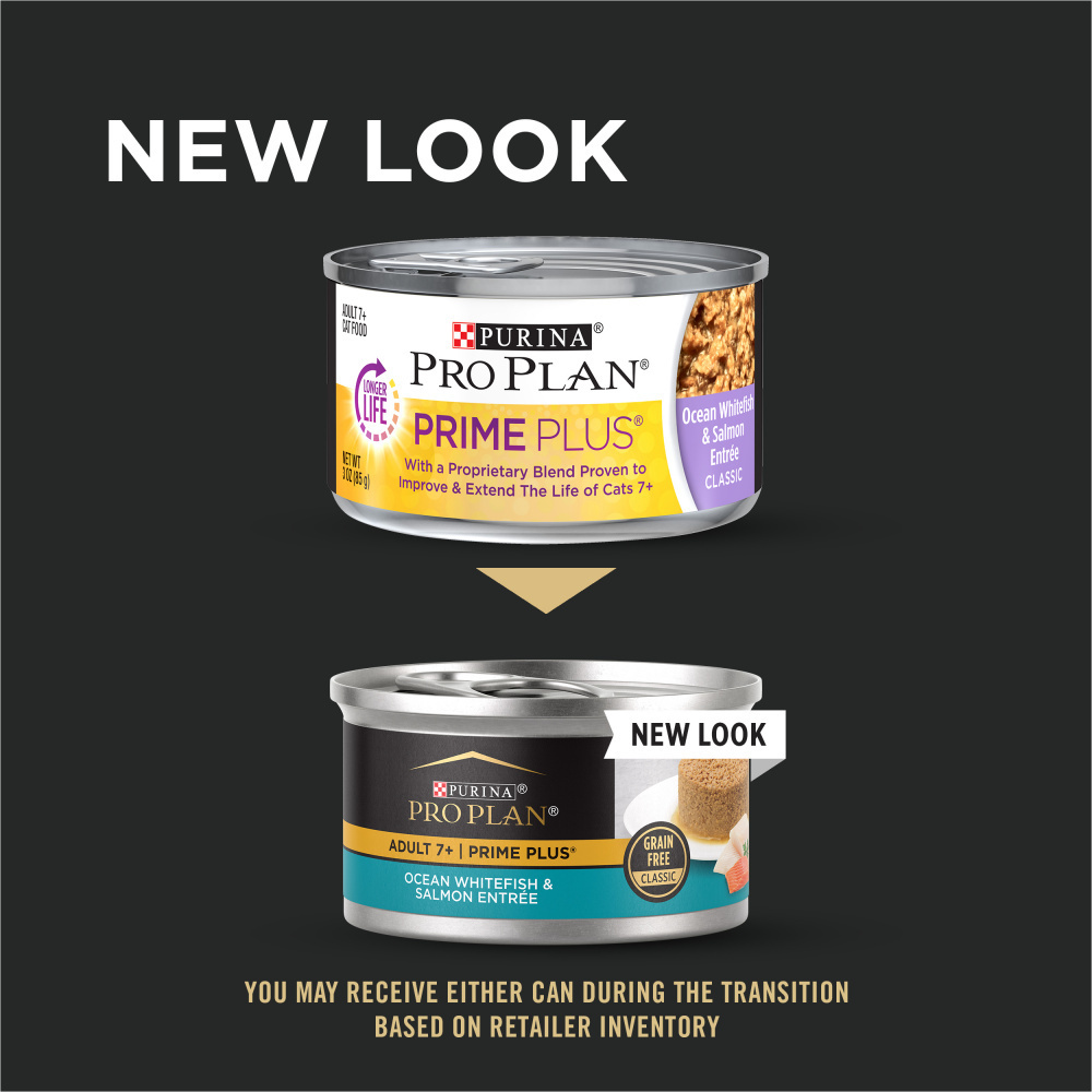 Purina Pro Plan Prime Plus 7+ Ocean Whitefish & Salmon