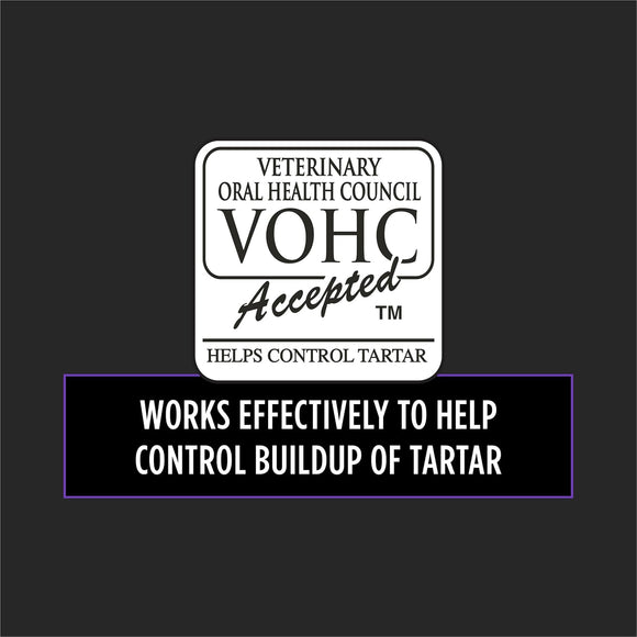 VOHC accepted Treats - Work effectively to help control buildup of tartar