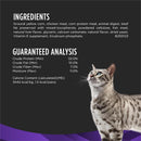 Ingredients and Guaranteed analysis of Purina Pro Plan Low-Calorie Crunchy Dental Bites Cat Treats