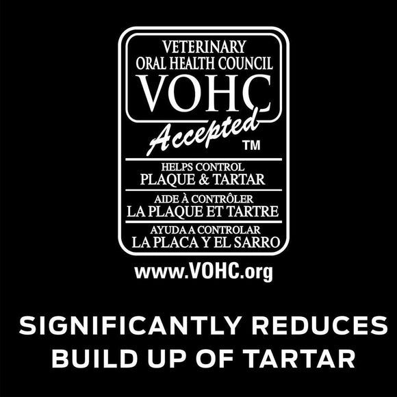 VOHC accepted treats, helps control tartar and plaque
