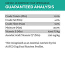 Guaranteed analysis of Purina Pro Plan Digestive Health Chicken Soft Chews Dog Treats