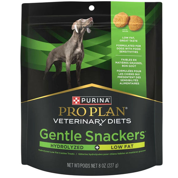 Purina Pro Plan Veterinary Diets Gentle Snackers Low Fat Hydrolyzed Dog Treats