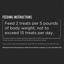 Feeding Instructions of Purina Pro Plan Veterinary Diets Gentle Snackers Low Fat Hydrolyzed Dog Treats