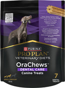 Purina Pro Plan Veterinary Diets OraChews Dental Care Dog Treats Small/Medium - 7 count - Dog Treats 1