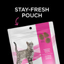Purina Pro Plan Veterinary Diets Urinary Health Crunchy Cat Treats Pouch - Stay Fresh Pouch. Keep the Treats for Long Time.