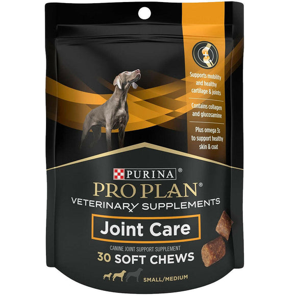 Purina Pro Plan Veterinary Supplement Joint Care Soft Chews for Small & Medium Dogs - 30 chews