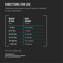 Directions for Use - Purina Pro Plan Veterinary Supplement Multi Care Supplement Soft Chews for Dogs