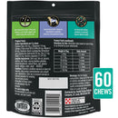 Back label of Purina Pro Plan Veterinary Supplement Multi Care Supplement Soft Chews for Dogs - 60 soft chews