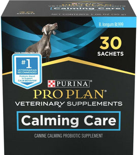 Purina Pro Plan Veterinary Supplements Calming Care Probiotic Powder Supplement for Dogs