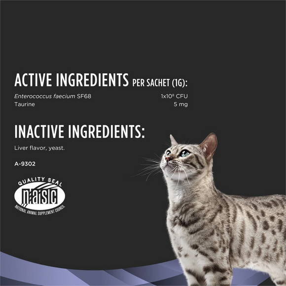 Active & Inactive ingredients of Purina Pro Plan Veterinary Supplements FortiFlora Probiotic Supplement for Cats