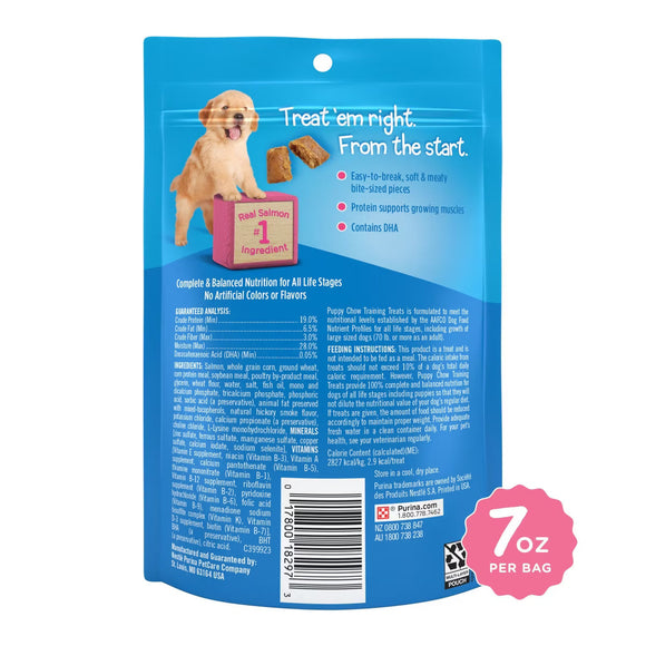 Purina Puppy Chow Training Treats Real Salmon Flavor 7-oz - Dog Treats 2