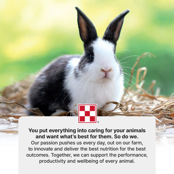 Purina Rabbit Chow Show Pellet Feed 50-lb - Small Animal Food 5