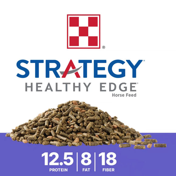 Purina Strategy Healthy Edge Horse Feed 50-lb - Horse Feed & Treats 6