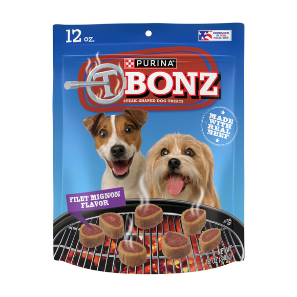 Purina TBONZ Filet Mignon Flavor Soft & Chewy Dog Treats - 12 oz - Dog Treats 7