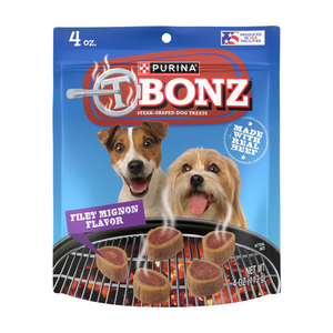 Purina TBONZ Filet Mignon Flavor Soft & Chewy Dog Treats - 4 oz - Dog Treats 1