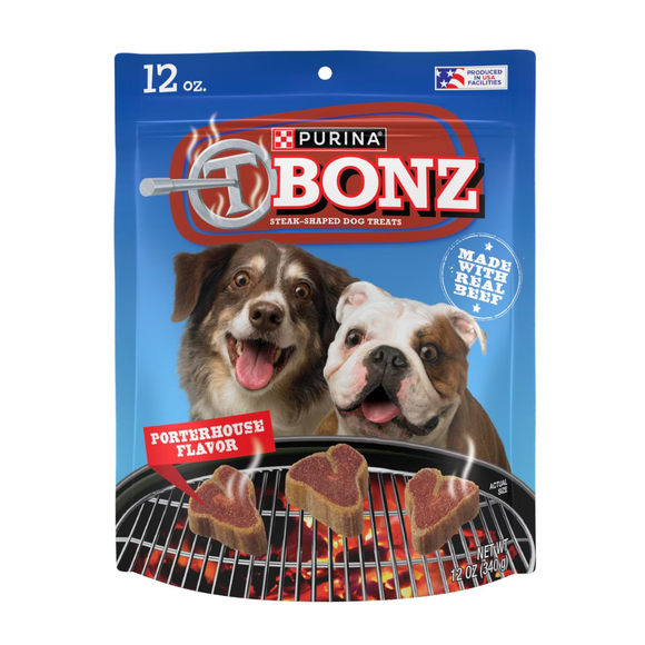 Purina TBONZ Porterhouse Flavor Soft & Chewy Dog Treats - 12 oz - Dog Treats 7