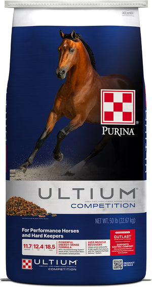 Purina Ultium Competition Horse Feed 50-lb - Horse Feed & Treats 1