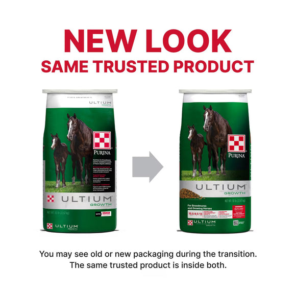 Purina Ultium Growth Horse Feed 50-lb - Horse Feed & Treats 2