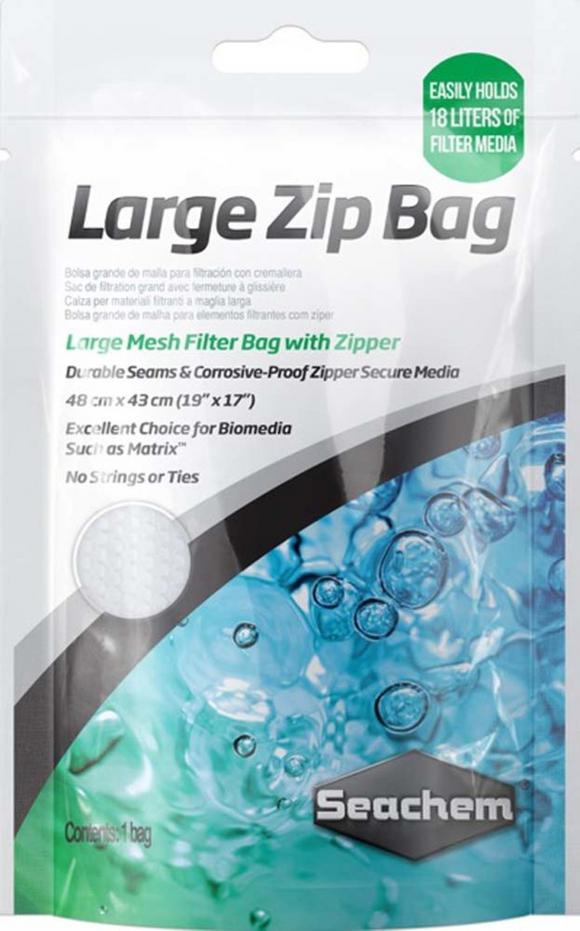 Seachem Mesh Filter Bag with Zipper