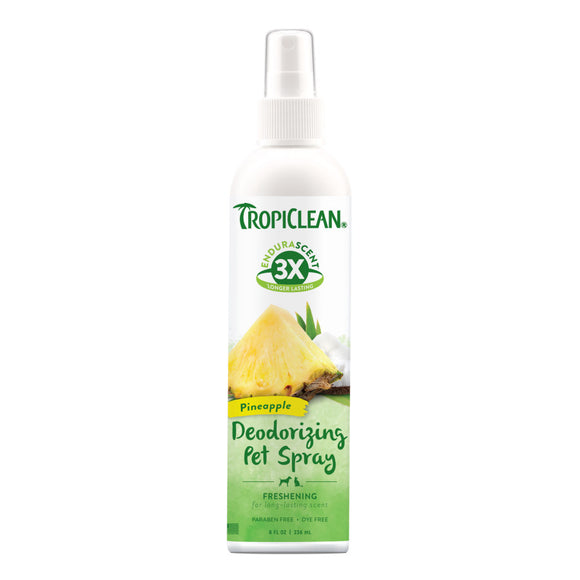 Tropiclean EnduraScent Pineapple Deodorizing Dog Spray, 8-oz