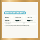 Quick Action UT Health Tablet for Dogs