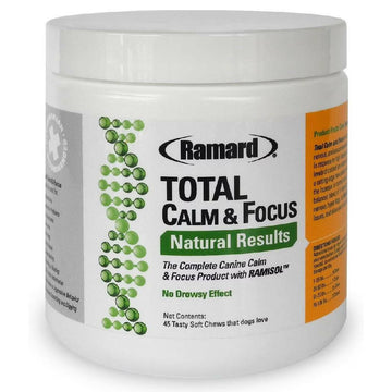 Ramard Total Calm & Focus Supplement for Dogs (45 Soft Chews)