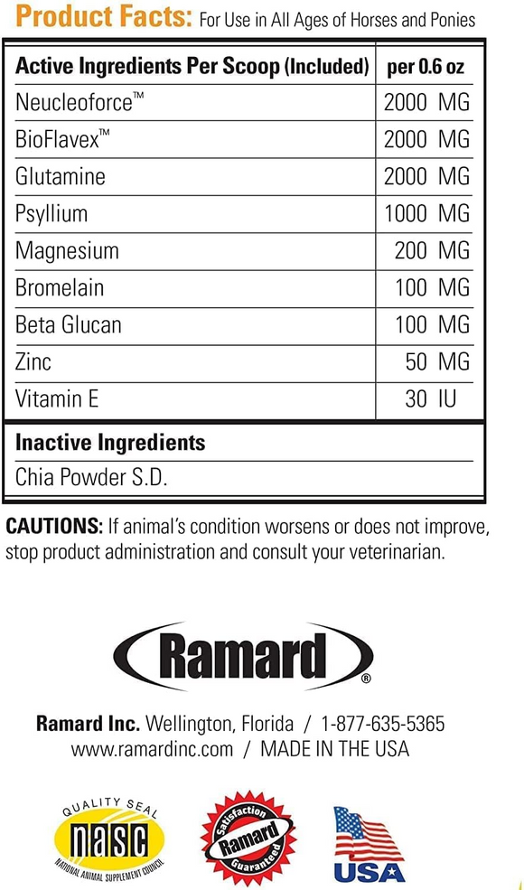 Ramard Total Calm & Focus Supplement For Horses - Horse Vitamins & Supplements 4