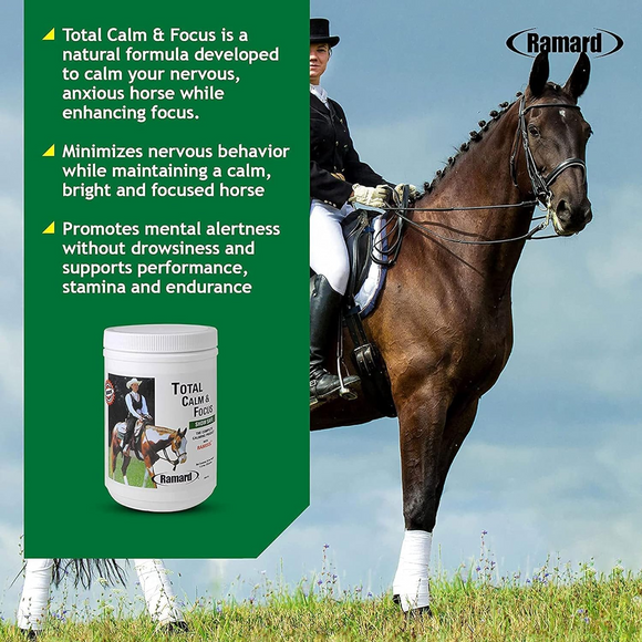 Ramard Total Calm & Focus Supplement For Horses - Horse Vitamins & Supplements 3