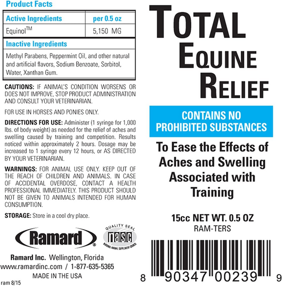 Ramard Total Equine Relief Paste (15 cc) - Horse Vitamins & Supplements 5