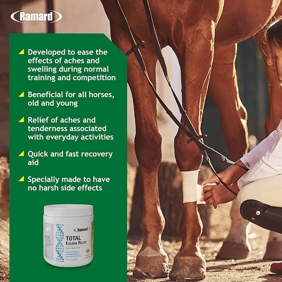 Ramard Total Equine Relief Powder Supplement (4.5 oz) - Horse Vitamins & Supplements 3