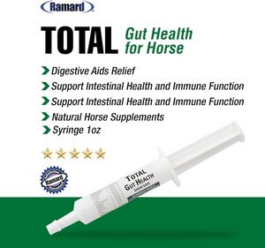 Ramard Total Gut Health Supplement Paste For Horse (30 cc) - Horse Vitamins & Supplements 2