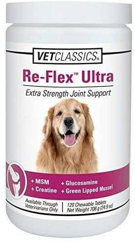 Re-Flex Ultra Strength Joint Support For Dogs (120 Chew Tabs) - 1