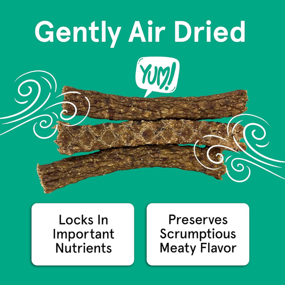 Real Meat Air Dried Turkey Neckers Dog Treats (6 oz) - Dog Treats 3