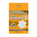 Real Meat All Natural Chicken & Venison Jerky Treats for Dogs - 4 oz - Dog Treats 1