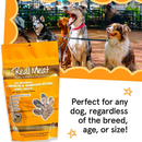 Real Meat All Natural Chicken & Venison Jerky Treats for Dogs - Dog Treats 6