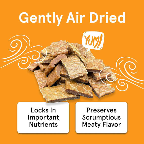 Real Meat All Natural Chicken & Venison Jerky Treats for Dogs - Dog Treats 2