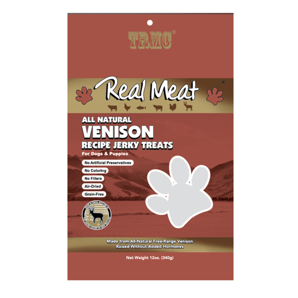 Real Meat All Natural Venison Jerky Treats for Dogs - 12 oz - Dog Treats 7